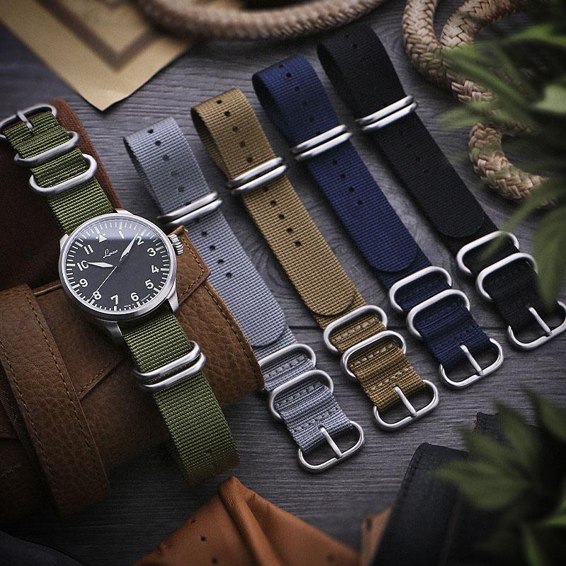 Five Nylon Straps with different colors