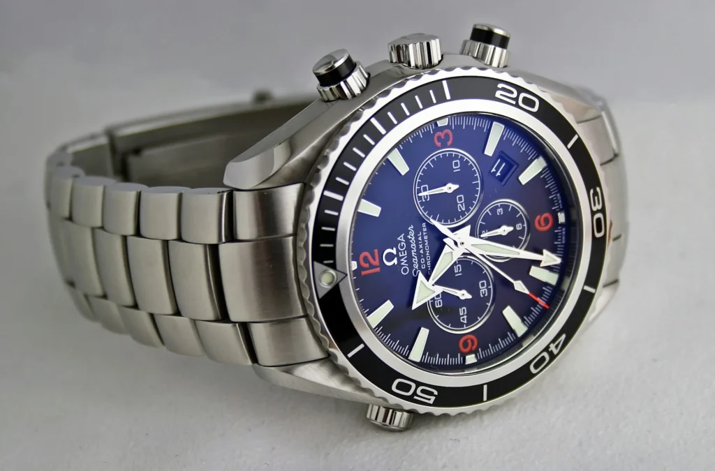 Omega Watch With Arrow Hands