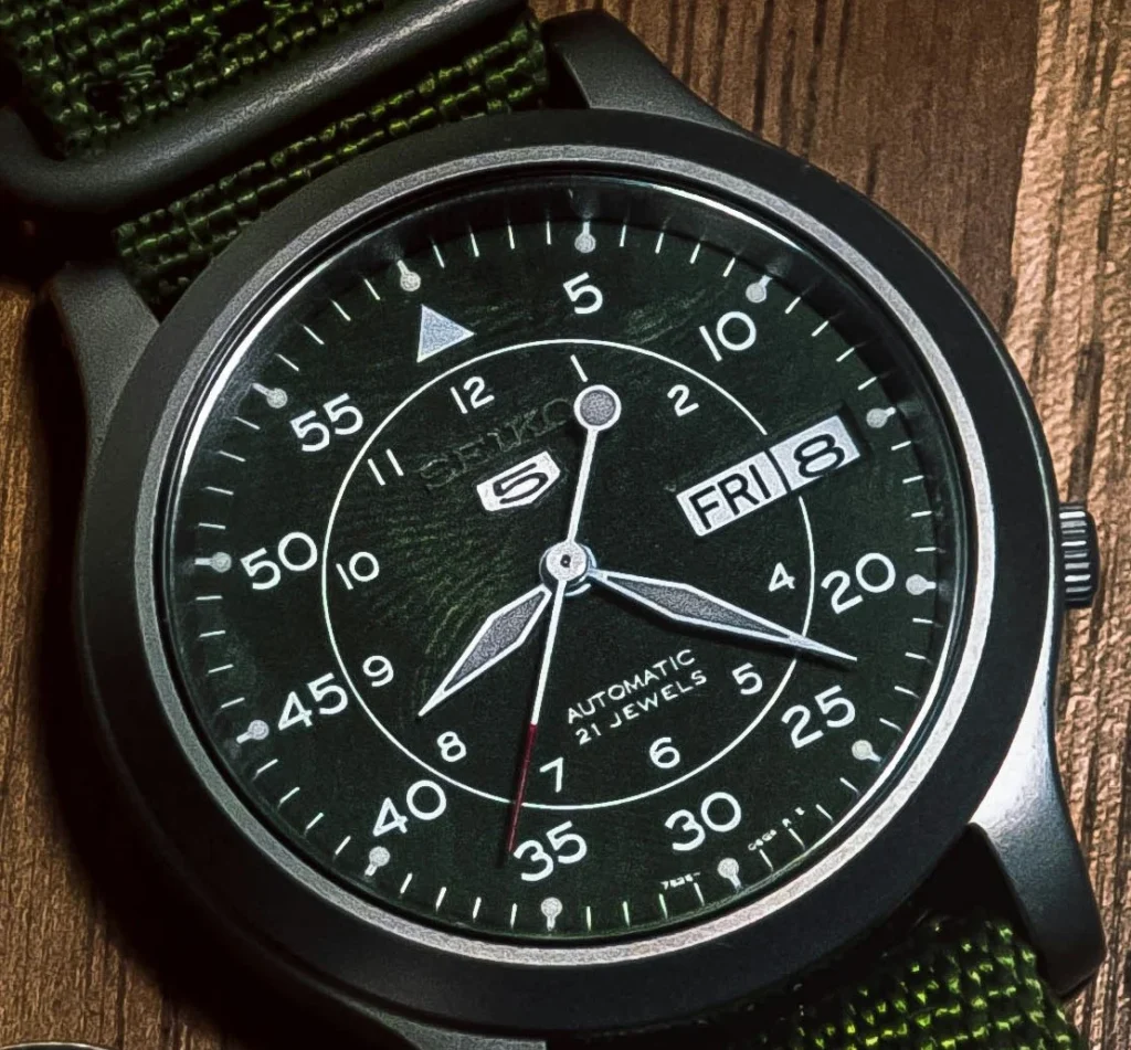 Seiko Watch With Lozenge Hands