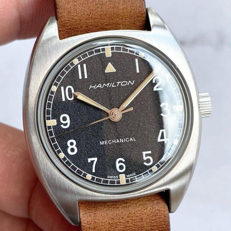 Hamilton H76419531 Pilot Pioneer Mechanical Watch Dial