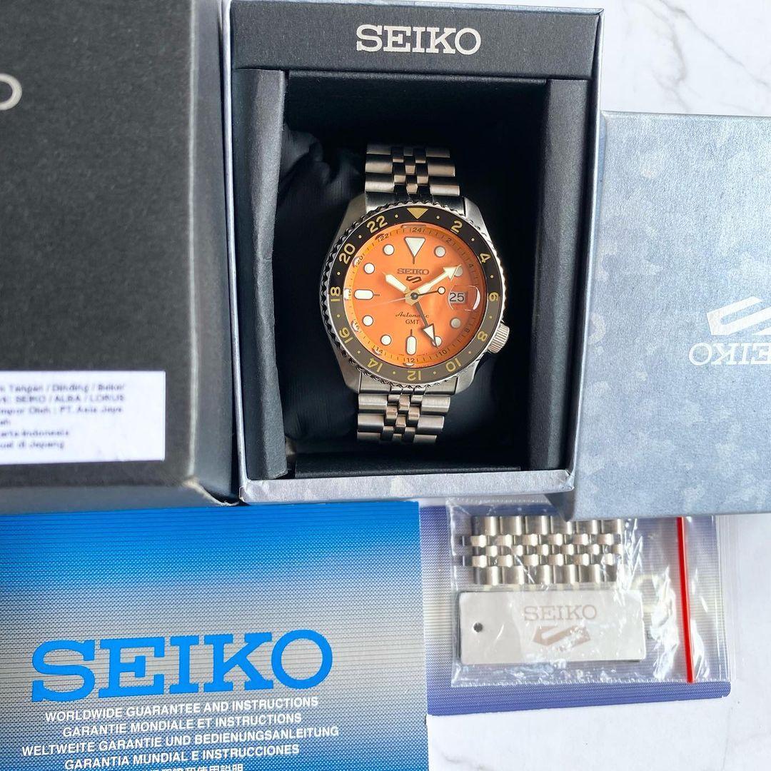 Seiko 5 Sports SSK005 GMT Watch