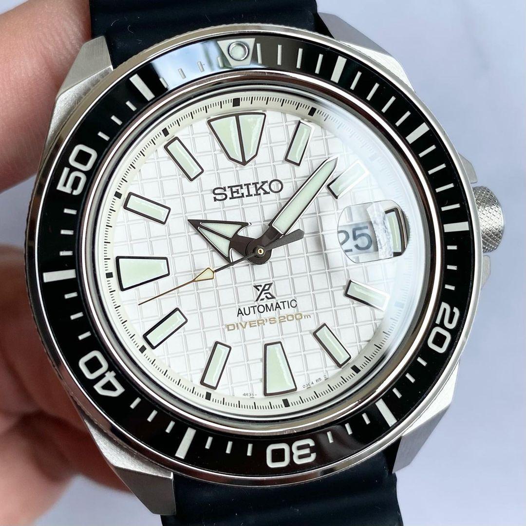 Seiko Prospex King Samurai SRPE37 White Dial