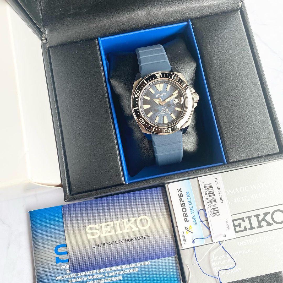 Seiko Samurai Save the Ocean Watch