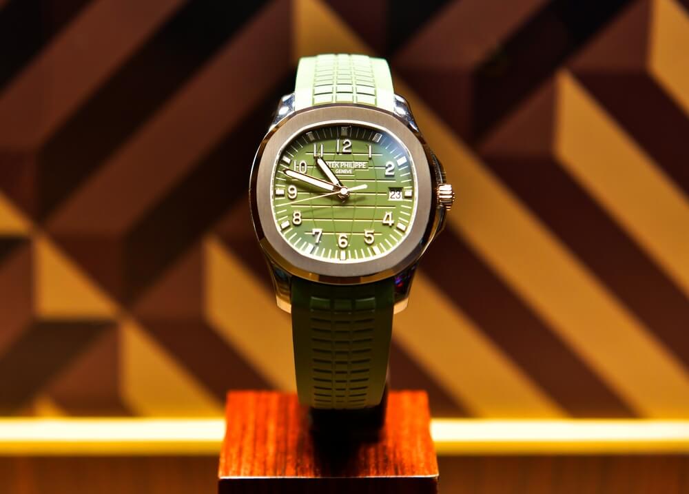 Patek Philippe green watch