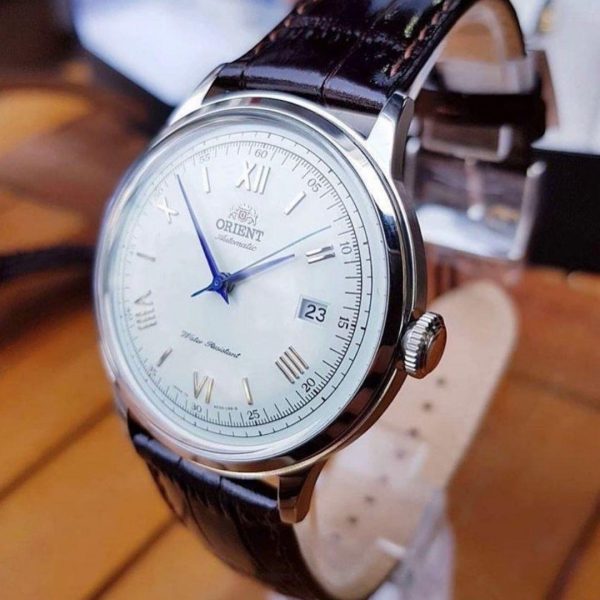 A Side View of Orient Bambino Gen 2 Version 2 FAC00009W Watch