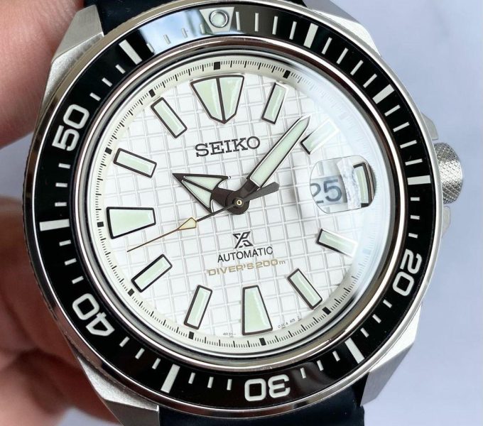 Seiko Prospex King Samurai SRPE37 White Dial